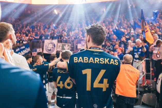 19 4 2026, handball, Lidl, Final Four, final, final match, Cologne, Lanxess Arena, Bergischer HC, Füchse Berlin, 2026 Bergischer HC thanks fans Lanxess Arena, Cologne North Rhine-Westphalia Germany P1048473-2