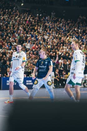 19 4 2026, Handball, Lidl, Final Four, Final, Final, Cologne, Lanxess Arena, Bergischer HC, Füchse Berlin, 2026 Noah Beyer Bergischer HC Lanxess Arena, Cologne North Rhine-Westphalia Germany P1025973-2