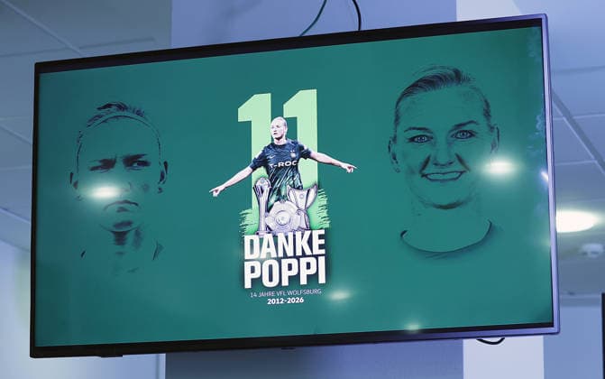 Football, Women, Season 2025 2026, 1 League, Google Womens Bundesliga, VfL Wolfsburg , Press conference with Alexandra Popp VfL Wolfsburg DFL REGULATES PROHIBIT ANY USE OF PHOTOGRAPHS AS IMAGE SEQUENCES AND OR QUASI VIDEO