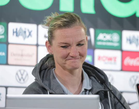 Football, Women, Season 2025 2026, 1 League, Google Womens Bundesliga, VfL Wolfsburg , Press conference with Alexandra Popp VfL Wolfsburg DFL REGULATES PROHIBIT ANY USE OF PHOTOGRAPHS AS IMAGE SEQUENCES AND OR QUASI VIDEO