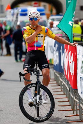 CYCLING - Tour of the Alps 2026 INNSBRUCK,AUSTRIA,20.APR.26 - CYCLING - Tour of the Alps, stage 1, Innsbruck - Innsbruck. Image shows Tobias Nolde (GER TEAM VORARLBERG).  GEPAxpictures xMarkoxVulic