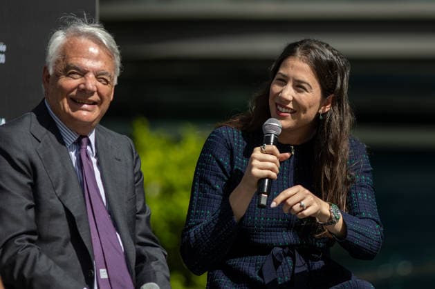 Presentation Of The Mutua Madrid Open 2026, Garbine Muguruza Blanco, a former Spanish-Venezuelan tennis player and member of the organizing committee, speaks during the presentation of the Mutua Madrid Open 2026, which is scheduled to be held at La Caja Magica in Madrid, Spain, on April 20 2026. Madrid Spain  Copyright: xDavidxCanalesx originalFilename:canalescarvajal-presenta260420_npvoy.jpg