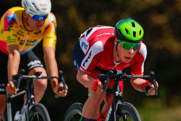 CYCLING - Tour of the Alps 2026 INNSBRUCK,AUSTRIA,20.APR.26 - CYCLING - Tour of the Alps, stage 1, Innsbruck - Innsbruck. Image shows Josef Dirnbauer (AUT AUSTRIA).  GEPAxpictures xMarkoxVulic
