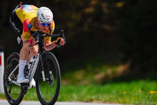 CYCLING - Tour of the Alps 2026 INNSBRUCK,AUSTRIA,20.APR.26 - CYCLING - Tour of the Alps, stage 1, Innsbruck - Innsbruck. Image shows Josef Dirnbauer (AUT AUSTRIA).  GEPAxpictures xMarkoxVulic
