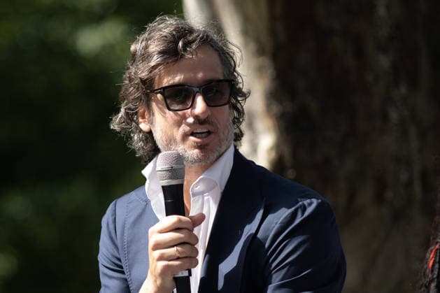 Presentation of the Mutua Madrid Open 2026 in Madrid, Spain - 20 Apr 2026 Feliciano López, former Spanish tennis player and member of the organizing committee, speaks during the presentation of the Mutua Madrid Open 2026, which will be held from from April 20th to May 3rd at La Caja Mágica in Madrid. Madrid Spain Copyright: xDavidxCanalesx xSOPAxImagesx DCPresentacionMutuaMadrid260420-18