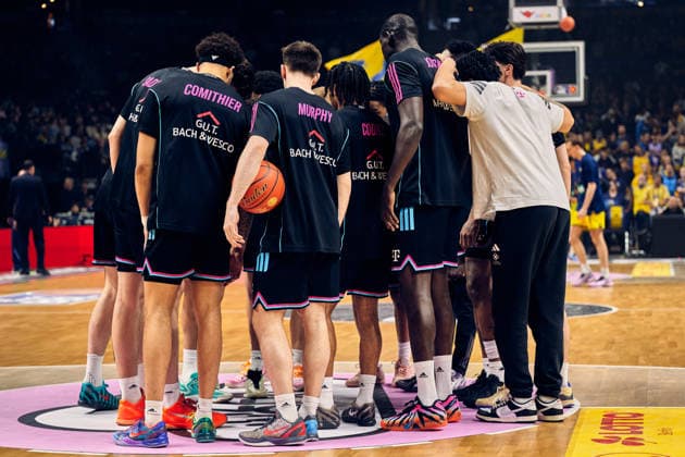 Telekom Baskets Bonn, Team picture, GER, ALBA Berlin vs Telekom Baskets Bonn, Basketball men, easy Credit BBL, Season 2025 2026, Matchday 30, 20 04 2026 GER, ALBA Berlin vs Telekom Baskets Bonn, Basketball men, easy Credit BBL, Season 2025 2026, Matchday 30, 20 04 2026 Berlin Copyright: xClaudiusxRauch,xEibner-Pressefotox xClaudiusxRauchx EP_CRH