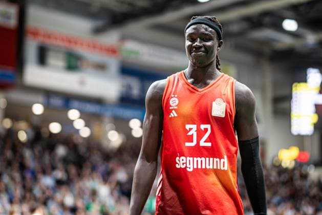 Wenyen Gabriel FC Bayern Muenchen Basketball , Vet Concept Gladiators Trier vs FC Bayern Muenchen Basketball , Basketball, easyCredit BBL, Matchday 30, Season 2025 2026, 20 04 2026 Vet Concept Gladiators Trier vs FC Bayern Muenchen Basketball , Basketball, easyCredit BBL, Matchday 30, Season 2025 2026, 20 04 2026 Copyright: xEibner-Pressefoto AlexanderxNeisx EP_ANS