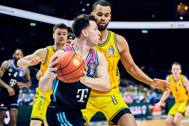 Grayson Murphy Telekom Baskets Bonn, 07 , Norris Agbakoko Alba Berlin, 17 , GER, ALBA Berlin vs Telekom Baskets Bonn, Basketball Men, easy Credit BBL, Season 2025 2026, Matchday 30, 20 04 2026 GER, ALBA Berlin vs Telekom Baskets Bonn, Basketball Men, easy Credit BBL, Season 2025 2026, Matchday 30, 20 04 2026 Berlin Copyright: xClaudiusxRauch,xEibner-Pressefotox xClaudiusxRauchx EP_CRH