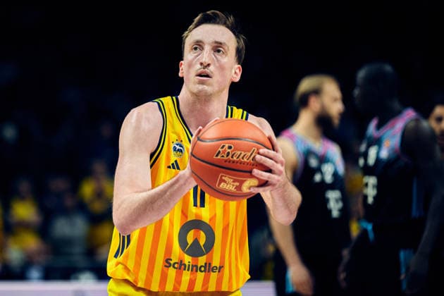 Moses Wood Alba Berlin, 11 , GER, ALBA Berlin vs Telekom Baskets Bonn, Basketball Men, easy Credit BBL, Season 2025 2026, Matchday 30, 20 04 2026 GER, ALBA Berlin vs Telekom Baskets Bonn, Basketball Men, easy Credit BBL, Season 2025 2026, Matchday 30, 20 04 2026 Berlin Copyright: xClaudiusxRauch,xEibner-Pressefotox xClaudiusxRauchx EP_CRH