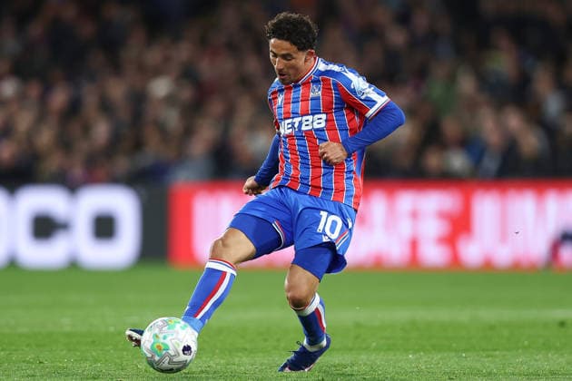 Crystal Palace v West Ham United, Premier League Yeremy Pino of Crystal Palace during the Crystal Palace v West Ham United Premier League match at Selhurst Park, London, England on 20 April 2026 Credit: Ian Stephen Every Second Media Editorial use only. All images are copyright Every Second Media Limited. No images may be reproduced without prior permission. All rights reserved. Premier League and Football League images are subject to licensing agreements with Football DataCo Limited. see https: www.football-dataco.com Copyright: xIMAGO EveryxSecondxMediax ESM-1921-0020 IanxStephenx xEveryxSecondxMediax