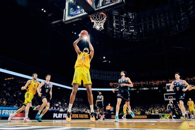 Moses Wood Alba Berlin, 11 , GER, ALBA Berlin vs Telekom Baskets Bonn, Basketball Men, easy Credit BBL, Season 2025 2026, Matchday 30, 20 04 2026 GER, ALBA Berlin vs Telekom Baskets Bonn, Basketball Men, easy Credit BBL, Season 2025 2026, Matchday 30, 20 04 2026 Berlin Copyright: xClaudiusxRauch,xEibner-Pressefotox xClaudiusxRauchx EP_CRH