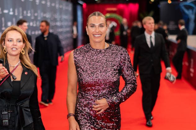 20.04.2026, Laureus Awards 2026 in Madrid - Day 2 Aryna Sabalenka and the Laureus Award Trophy *** 20 04 2026, Laureus Awards 2026 in Madrid Day 2 Aryna Sabalenka and the Laureus Award Trophy Copyright: xBahhoxKarax