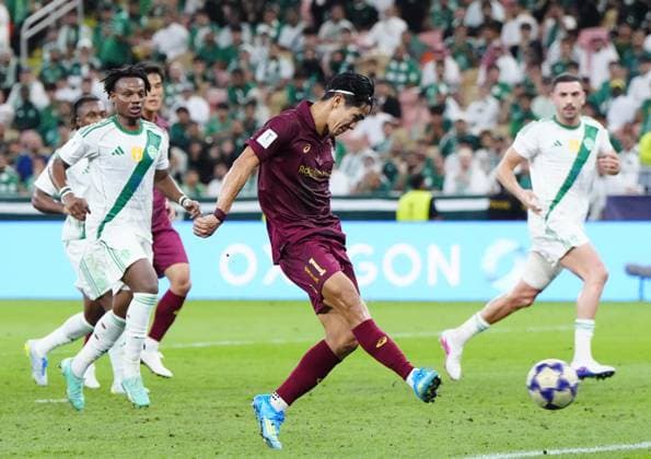 Football, AFC CL, Vissel Kobe - Al Ahli SC
