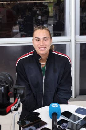 April 21, 2026, Madrid, Madrid, Spain: Aryna Sabalenka of Belarus attends her press conference, PK, Pressekonferenz during the Media Day for the Mutua Madrid Open 2026, ATP, Tennis Herren Masters 1000 and WTA, Tennis Damen 1000, at La Caja Magica on April 21, 2026 in Madrid, Spain. Madrid Spain - ZUMAa181 20260421_zaa_a181_021 Copyright: xDennisxAgyemanx