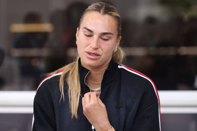 April 21, 2026, Madrid, Madrid, Spain: Aryna Sabalenka of Belarus attends her press conference, PK, Pressekonferenz during the Media Day for the Mutua Madrid Open 2026, ATP, Tennis Herren Masters 1000 and WTA, Tennis Damen 1000, at La Caja Magica on April 21, 2026 in Madrid, Spain. Madrid Spain - ZUMAa181 20260421_zaa_a181_022 Copyright: xDennisxAgyemanx