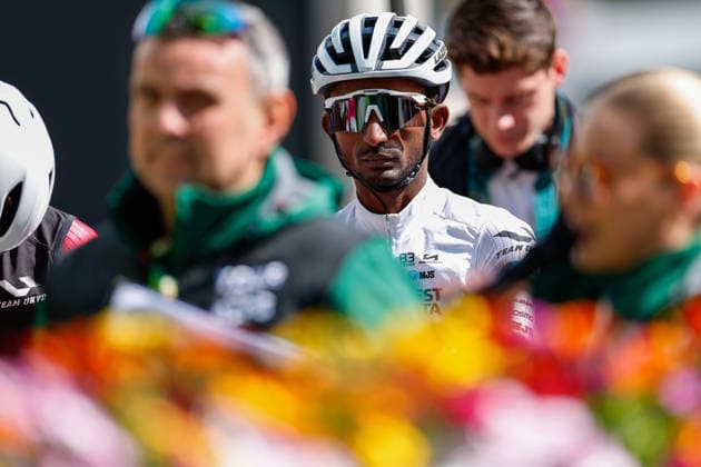 CYCLING - Tour of the Alps 2026 TELFS,AUSTRIA,21.APR.26 - CYCLING - Tour of the Alps, stage 2, Telfs - Martell. Image shows Zeray Nahom Araya (ERI TEAM UKYO).  GEPAxpictures xMarkoxVulic