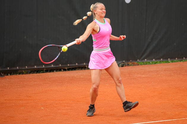 Alessandra Mazzola (ITA) during Axion Open 2026, International Tennis match in Chiasso, Switzerland, April 21 2026  Copyright: xRobertaxCorradin IPAxSportx xipa-agency.netx xx IPA_74120983 IPA_Agency_IPA74120983