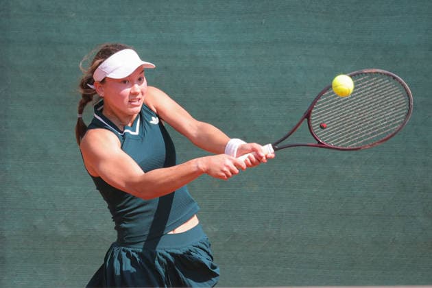 Arina Bulatova during Axion Open 2026, International Tennis match in Chiasso, Switzerland, April 21 2026  Copyright: xRobertaxCorradin IPAxSportx xipa-agency.netx xx IPA_74120959 IPA_Agency_IPA74120959