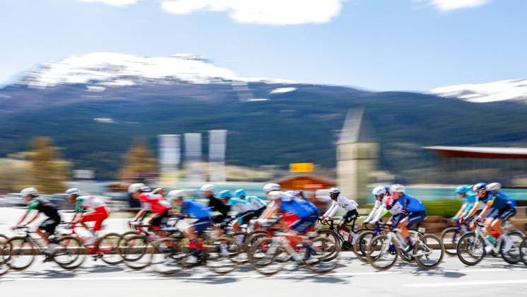 CYCLING - Tour of the Alps 2026 TELFS,AUSTRIA,21.APR.26 - CYCLING - Tour of the Alps, stage 2, Telfs - Martell. Image shows Zeray Nahom Araya (ERI TEAM UKYO).  GEPAxpictures xMarkoxVulic
