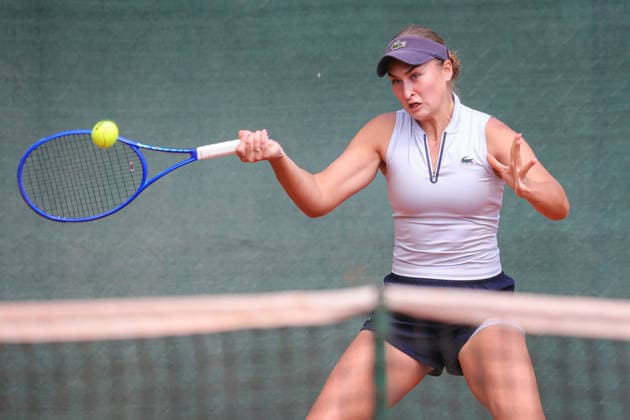Yara Bartashevich (FRA) during Axion Open 2026, International Tennis match in Chiasso, Switzerland, April 21 2026  Copyright: xRobertaxCorradin IPAxSportx xipa-agency.netx xx IPA_74120992 IPA_Agency_IPA74120992