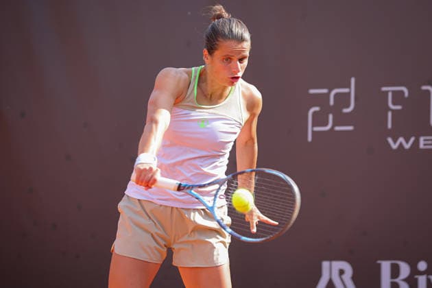 Alice Rame (FRA) during Axion Open 2026, International Tennis match in Chiasso, Switzerland, April 21 2026  Copyright: xRobertaxCorradin IPAxSportx xipa-agency.netx xx IPA_74126101 IPA_Agency_IPA74126101