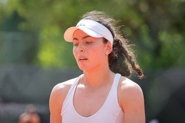 Ayla Aksu (TUR) during Axion Open 2026, International Tennis match in Chiasso, Switzerland, April 21 2026  Copyright: xRobertaxCorradin IPAxSportx xipa-agency.netx xx IPA_74126065 IPA_Agency_IPA74126065