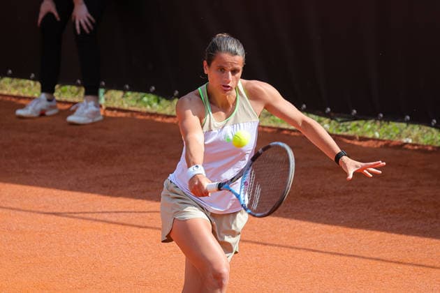 Alice Rame (FRA) during Axion Open 2026, International Tennis match in Chiasso, Switzerland, April 21 2026  Copyright: xRobertaxCorradin IPAxSportx xipa-agency.netx xx IPA_74126092 IPA_Agency_IPA74126092