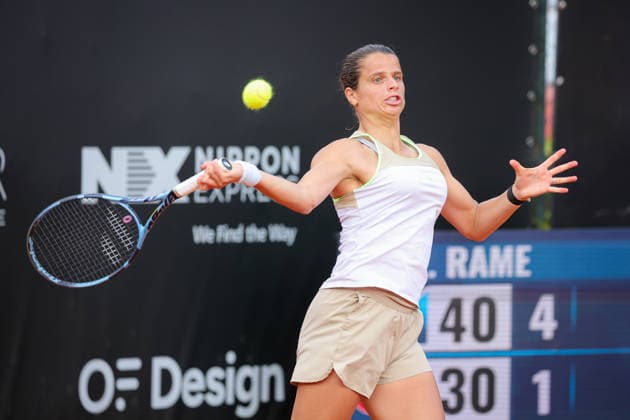 Alice Rame (FRA) during Axion Open 2026, International Tennis match in Chiasso, Switzerland, April 21 2026  Copyright: xRobertaxCorradin IPAxSportx xipa-agency.netx xx IPA_74126097 IPA_Agency_IPA74126097