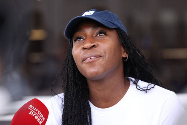 April 21, 2026, Madrid, Madrid, Spain: Coco Gauff of USA attends her press conference, PK, Pressekonferenz during the Media Day for the Mutua Madrid Open 2026, ATP, Tennis Herren Masters 1000 and WTA, Tennis Damen 1000, at La Caja Magica on April 21, 2026 in Madrid, Spain. Madrid Spain - ZUMAa181 20260421_zaa_a181_215 Copyright: xDennisxAgyemanx