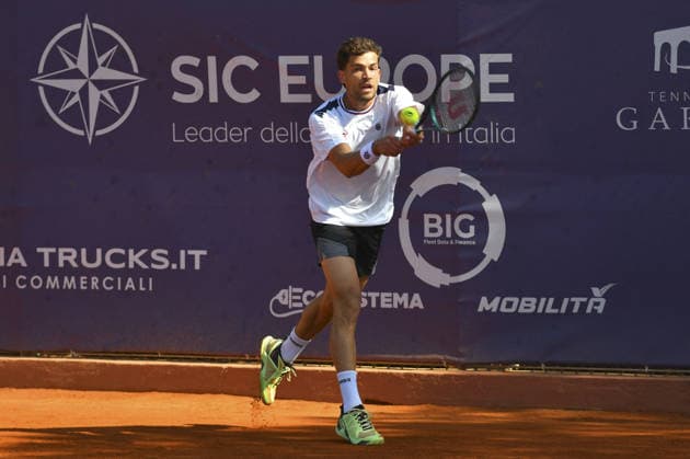 TENNIS - Internazionali di Tennis - ATP, Tennis Herren Roma Garden Open Nikolas Sanchez Izquierdo (ESP) - ATP Garden Open - Round of 32 on April 21, 2026 at Tennis Club Garden in Rome, Italy Rome Italy  Copyright: xIPAxSport ABACAx
