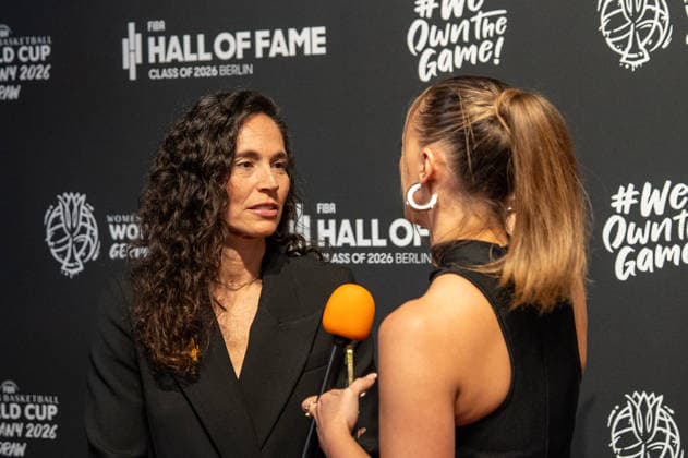 Germany FIBA World Cup Germany 2026 Group Draw and Hall of Fame Ceremony, Class of 2026, on 21 April in Berlin, Kraftwerk Sue Bird Copyright: xSvenxHeidmannx