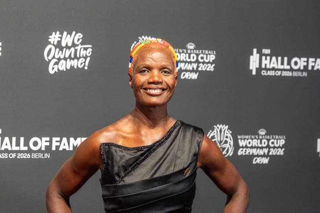 Germany FIBA World Cup Germany 2026 Group Draw and Hall of Fame Ceremony, Class of 2026, on 21 April in Berlin, Kraftwerk Clarisse Machanguana Copyright: xSvenxHeidmannx
