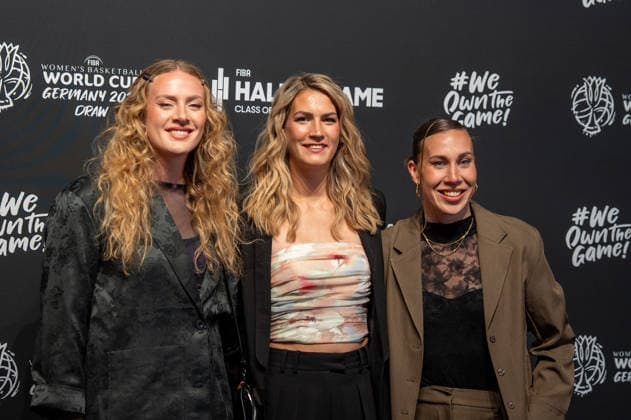 Germany FIBA World Cup Germany 2026 Group Draw and Hall of Fame Ceremony, Class of 2026, on 21 April in Berlin, Kraftwerk Marie Gülich, Sonja Greinacher Copyright: xSvenxHeidmannx