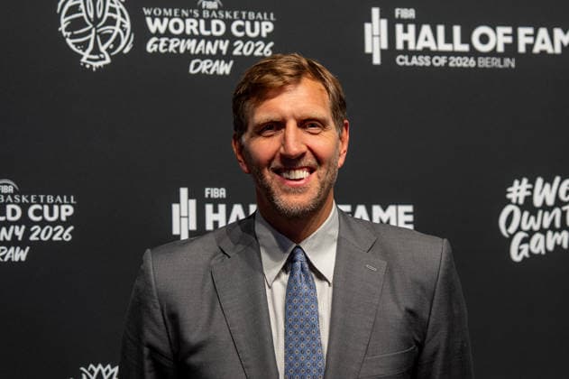 Germany FIBA World Cup Germany 2026 Group Draw and Hall of Fame Ceremony, Class of 2026, on 21 April in Berlin, Kraftwerk Dirk Nowitzki Copyright: xSvenxHeidmannx