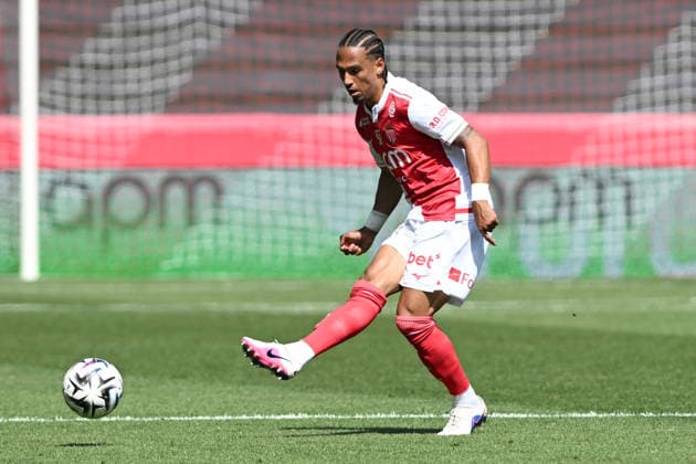 JAN THILO KEHRER, Monaco, Ligue 1 2025-26, AS Monaco-AJ Auxerre 2-2, azione, action, single shot LIGUE 1 2025-26 MONACO-AUXERRE 2-2