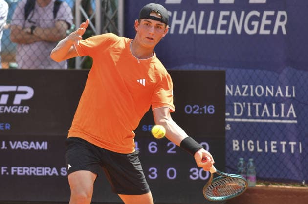 TENNIS - Internazionali di Tennis - ATP, Tennis Herren Roma Garden Open Jacopo Vasami (ITA) - ATP Garden Open - Round of 32 on April 21, 2026 at Tennis Club Garden in Rome, Italy Rome Italy  Copyright: xIPAxSport ABACAx