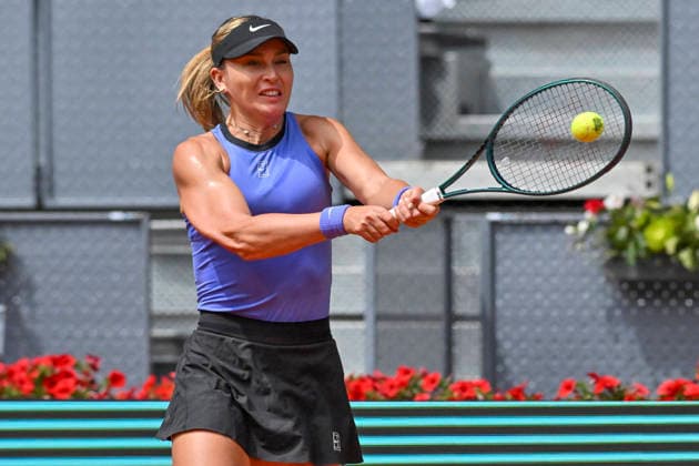 April 21, 2026, Madrid, Madrid, Spain: PAULA BADOSA of spain - NIKE during the Mutua Madrid Open 2026, ATP, Tennis Herren Masters 1000 and WTA, Tennis Damen 1000 tennis tournament, celebrated at Caja Magica on April 21, 2026 in Madrid, Spain. Madrid Spain - ZUMAc312 20260421_zsp_c312_132 Copyright: xOscarxManuelxSanchezx