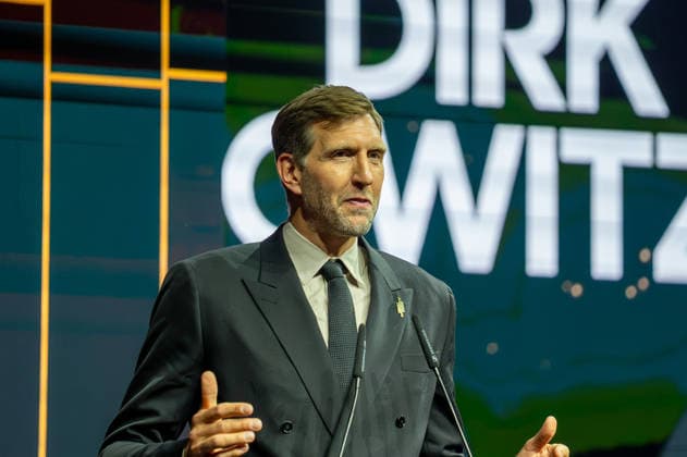 Germany FIBA World Cup Germany 2026 Group Draw and Hall of Fame Ceremony, Class of 2026, on 21 April in Berlin, Kraftwerk Dirk Nowitzki Copyright: xSvenxHeidmannx
