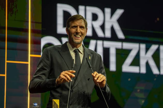 Germany FIBA World Cup Germany 2026 Group Draw and Hall of Fame Ceremony, Class of 2026, on 21 April in Berlin, Kraftwerk Dirk Nowitzki Copyright: xSvenxHeidmannx
