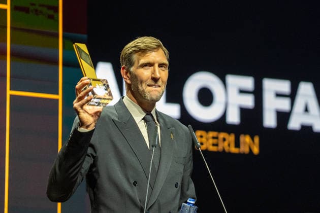 Germany FIBA World Cup Germany 2026 Group Draw and Hall of Fame Ceremony, Class of 2026, on 21 April in Berlin, Kraftwerk Dirk Nowitzki Copyright: xSvenxHeidmannx