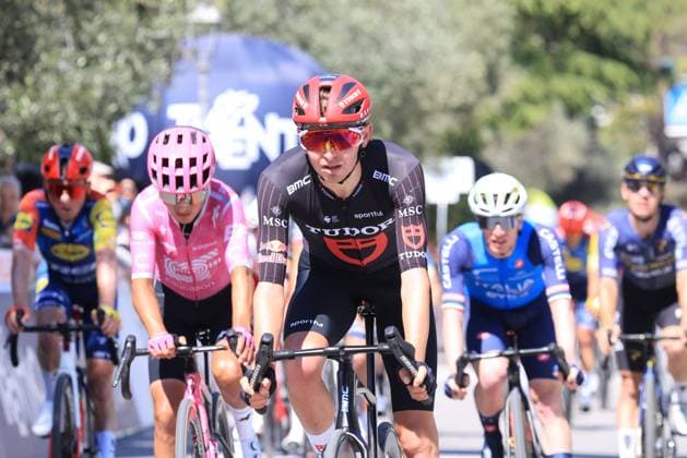 TOUR DES ALPES 2026 - UCI Cycling Race Tour of the Alps Pierre Teyssot MAXPPP ; TOUR DES ALPES 2026 - UCI Cycling Race Tour of the Alps. Laces, Italy on April 22, 2026. Stage 3, Laces - Arco (174,5 Km) Mathys RONDEL (FRA) TUDOR PRO CYCLING TEAM Pierre Teyssot Maxppp Laces Alto Adige Italy  Copyright: xMAXPPPxPierrexTeyssotx TEY62189 TEY62189