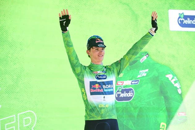 22-04-2026 Tour Of The Alps; Tappa 03 Laces - Arco; 2026, Red Bull - Bora Hansgrohe; Pellizzari, Giulio; Arco; 