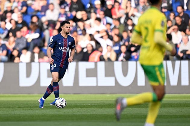 Paris Saint-Germain v FC Nantes - Ligue 1 McDonald s 2025 2026 33 Warren ZAIRE EMERY (psg) during the Ligue 1 McDonald s match between Paris Saint-Germain and Nantes at Parc des Princes on April 22, 2026 in Paris, France. Paris France  Copyright: xFEPx 776348324