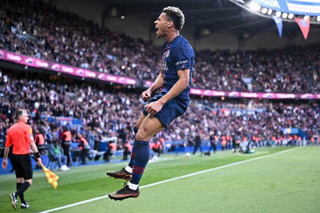 Paris Saint-Germain v FC Nantes - Ligue 1 McDonald s 2025 2026 14 Desire DOUE (psg) during the Ligue 1 McDonald s match between Paris Saint-Germain and Nantes at Parc des Princes on April 22, 2026 in Paris, France. Paris France  Copyright: xFEPx 776348324