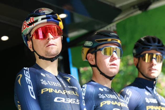 RECORD DATE NOT STATED 22nd April 2026; Arco, Italy; UCI Cycling, Tour of the Alps: Tom PIDCOCK (GBR) PINARELLO-Q365 Pro Cycling Team PierrexTeyssot