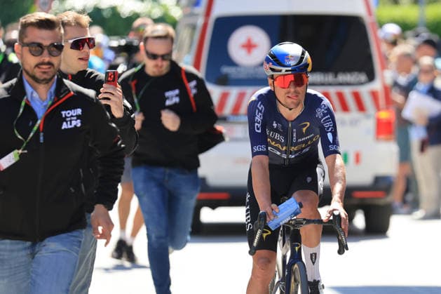RECORD DATE NOT STATED 22nd April 2026; Arco, Italy; UCI Cycling, Tour of the Alps: Tom PIDCOCK (GBR) PINARELLO-Q365 Pro Cycling Team PierrexTeyssot