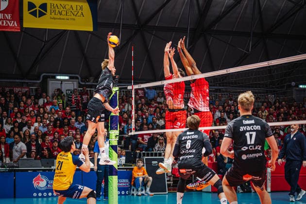 Volleyball, CEV Cup, Final, Playoffs, Match 2, Gas Sales Bluenergy Piacenza- SVG Lüneburg