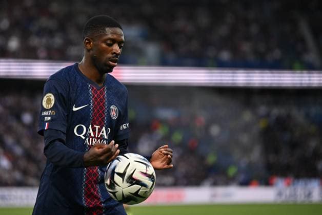Ousmane Dembele during the 26th matchday of the McDonald’s Ligue 1 between PSG and FC Nantes at the Parc des Princes on 22 April 2026. - 22 04 2026 - France Ile-de-France (region) Paris -  JulienxMattiax xLexPictorium LePictorium_0332216