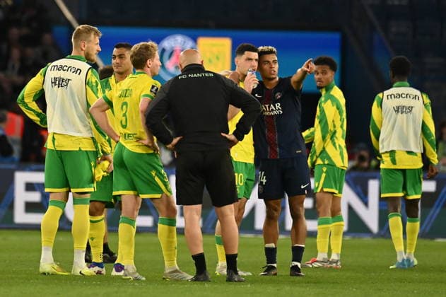 Desire Doue during the 26th matchday of the McDonald s Ligue 1 between PSG and FC Nantes at the Parc des Princes on 22 April 2026. - 22 04 2026 - France Ile-de-France (region) Paris -  JulienxMattiax xLexPictorium LePictorium_0332231