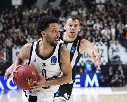 Besiktas GAIN v Cosea JL Bourg - BKT EuroCup Final ISTANBUL, TURKIYE - APRIL 22: Darius McGhee (0) of Cosea JL Bourg in action during the BKT EuroCup Final Game 1 match between Besiktas GAIN and Cosea JL Bourg at Besiktas GAIN Complex on April 22, 2026 in Istanbul, Turkiye. Esra Bilgin Anadolu Istanbul Turkey. Editorial use only. Please get in touch for any other usage.  Copyright: x2026xAnadoluxEsraxBilginx